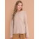 Female jumper, size 48, beige color