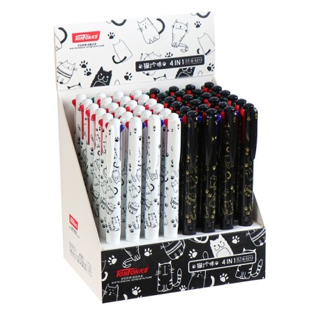 Ballic handle, automatic 4 - x color, color of the micx mix with a pattern, barcode on a piece-4