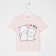 T-shirt Children's KAFTAN "Love Mom" ​​R.34 (122-128), pink