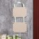 Double photo frame on braid L-3 10x15 cm white (plastic screen)