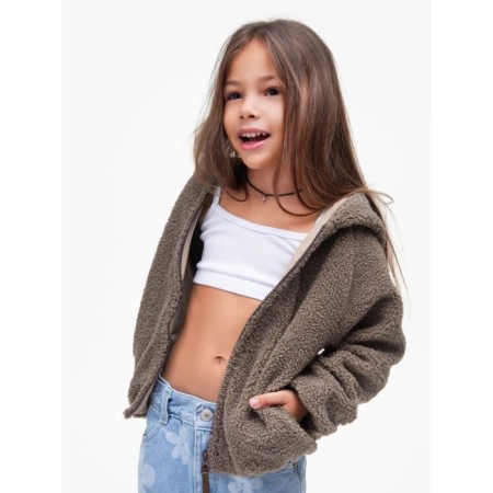 Children's jacket Amarobaby Bear, height 104 cm, brown color-22