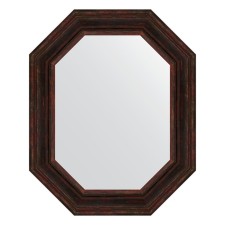 Mirror in the baguette frame, dark Provence 99 mm, 64x79 cm