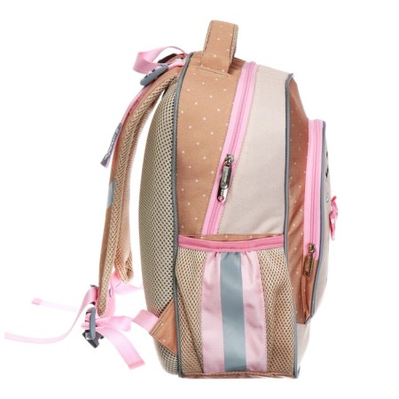 School backpack Erich Krause Ergoline 15l, 39 x 28 x 14 cm, ergonomic back, Corgi Puppy 60094-3