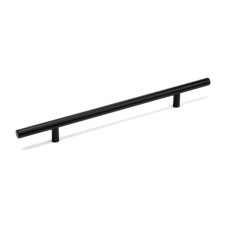 Hand -on Tundra Rail, Stainless. steel, d = 12 mm, m/o 192 mm, black color, packaging 500