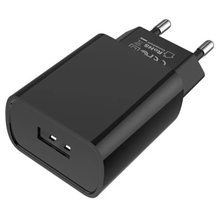 Network charger Borofone BA20A, 1 USB, 2.1 a, black-3