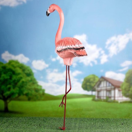 Garden figure "Flamingo" Big 40x18x87cm-2