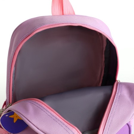 Baby backpack 24*11*33, lightning department, lightning department, 3 n/k, hare, purple-5