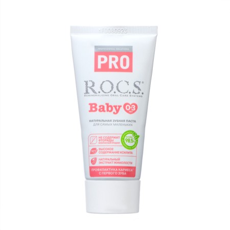 Toothpaste R.O.C.S. Pro Baby, mineral protection and delicate care, 45 g-1