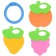 A set of teeth teething, 3 pcs