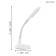 TRUNCA table lamp, 1x3.7W LED, 2700-5000K, 450LM, white color