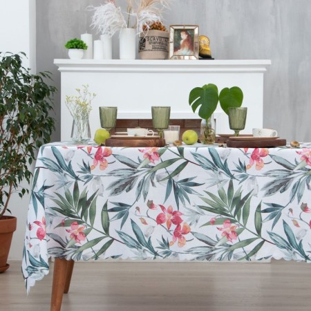 The tablecloth "Meadow flowers" 145x220 cm, 100% p/e