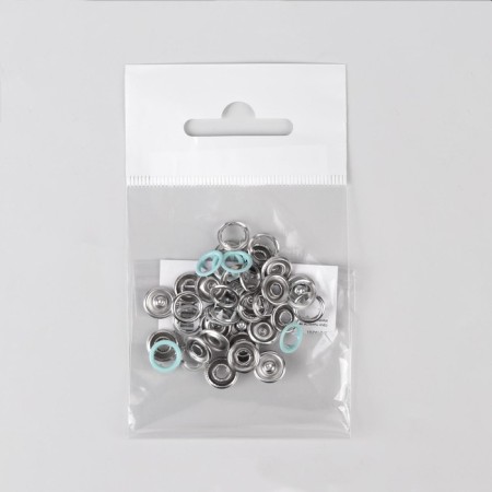Shirt buttons, open, d = 9.5 mm, 10 pcs, mint color-3