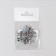 Shirt buttons, open, d = 9.5 mm, 10 pcs, mint color