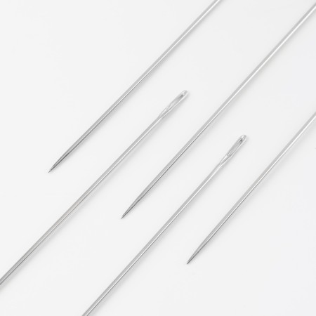 Needles for dense fabrics, d = 1 mm, 9 cm, 5 pcs-1