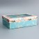 The box is folding, the lid is “the most beautiful”, 30 x 20 x 9 cm with the window
