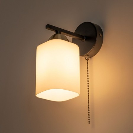 Sconces Citilux "Henry" CL130415, 9x21 cm, 1x75W, e27, black color-6