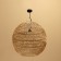 Ceiling Lamp from Rotan "Hero" 1x120W, E27, 60x60x80 cm