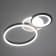 Lily chandelier 76W LED white, black 2700-6400K 50x30x7cm