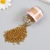12/0 round beads in the bottle "Gold" 2x20 g set 2 pcs