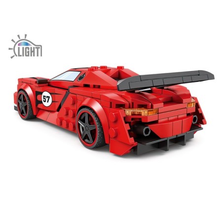 Designer Race "Redchape", light effects, 290 parts-1