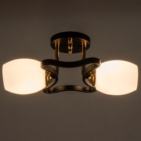 Chandelier 2780/2 E27 40W black and gold 45x35x25 cm Bayerlux-2