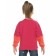 Sweatshirt for girls, height 116 cm, raspberry color