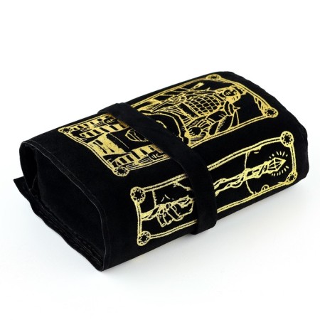 Bag for cards "Tarot A. E. W.", velvet, 14x40 cm-2
