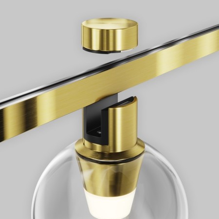 Technical TR148-1-3W3K-BS Bubble, 85x85x115 mm, LED, 3W, 80lm, 3000K, Brass, Brass Complete-6
