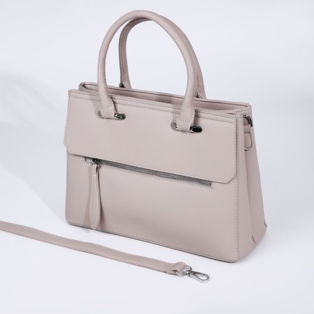 Board of lightning, external pocket, beige color-5