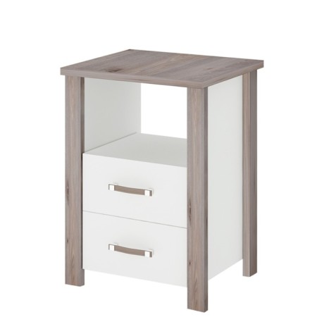 The cabinet is high, 520 × 460 × 750 mm, Nelson / white color-1