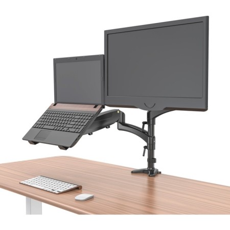 Cactus CS-VM-LH08-BK bracket, for monitor/laptop, 13 "-27", up to 8 kg, black-2