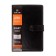 Organizer A5, with a header, 100 sheets in a ruler, PVC cover, black