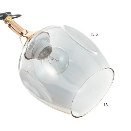Chandelier N5031/5 COF+FGD coffee/gold 5x60W E27 66x66x24cm-6