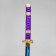Souvenir weapon "Katana Enma" 102 cm, purple, polystyrene foam