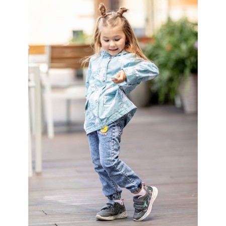 Park jacket for girls, height 86 cm-6