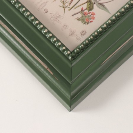 Photo frame MDF 10x15 cm "Beads with dots" Green 2.2x17.2x22.2 cm-2