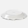 Porcelain dining porcelain Magistro "Rose", D = 25 cm, white color