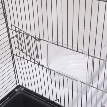 Birds Cage "Pigzon" No. 104-B, collapsible, 2 sections, 58 x 40 x 88cm, gray-13