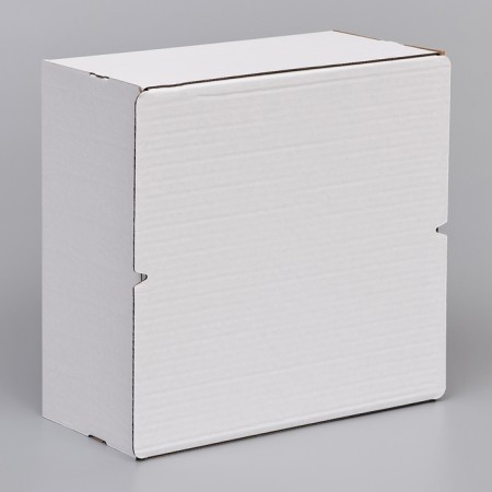 Confectionery packaging with a window, white, 30 x 30 x 15 cm-2