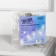 Garland “thread” 3 m with nozzles “lamp”, ip20, transparent thread, 80 LED, white glow, 8 modes, 220 V