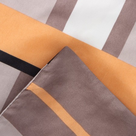 Bed linen and I am the duo "Cell" (view 3) 143x215cm-2pcs, 215x220cm, 70x70cm-2pcs, polysatin, 80g/m²-5