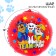 Air "Friends" ball, 18 inches, foil, puppy patrol