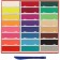 Plasticine, 24 colors, 480g, gamma "cartoons", with stack, cardboard packaging (371595)