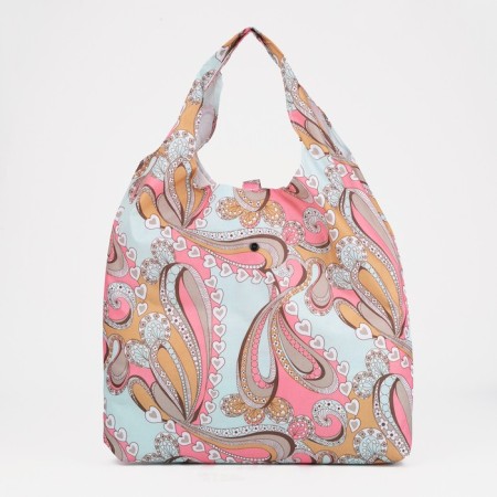 Permanent bag on the button, pink color-1