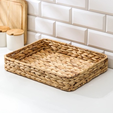 Basket for serving the shade "Kamysh", 36 × 28 × 6 cm, from straw