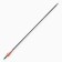 Arrow for onions, fiberglass, black, plumage - orange, 80 cm