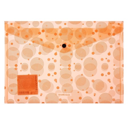 The A4 button, 180 microns, Erichkrause "Neon Dots", glossy, translucent, with a pattern, with a pattern-2