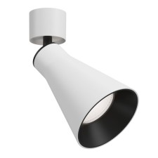 Technical C061CL-01W, GU10, 1x10 W, 80x80x150 mm, white lamp