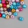 Beads for creativity plastic "Multi -colored balls" d = 0.8 cm set 500 grams