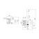 IDDIS 003SBR08 bidetor, with hygienic shower, built -in, chrome